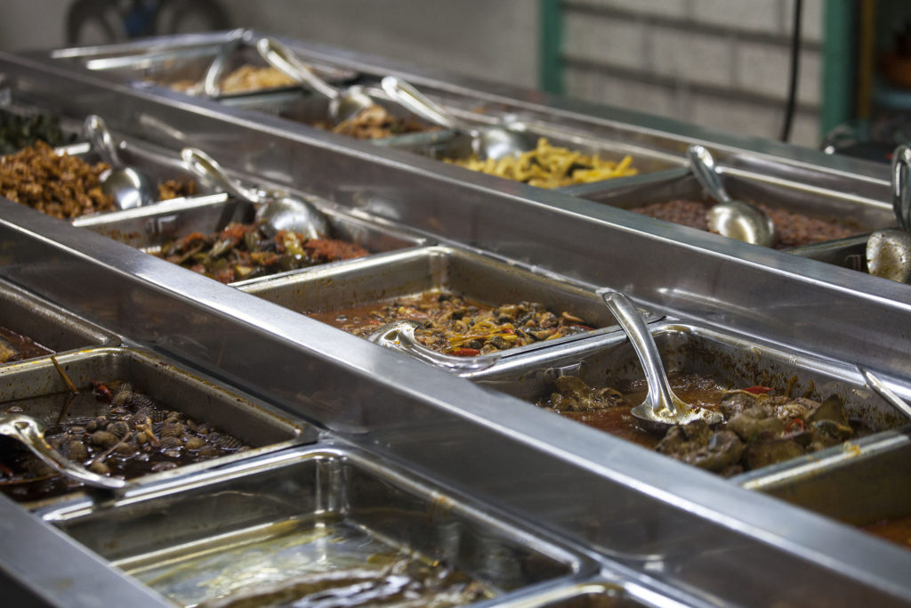 Food at Tamu Selera night market in Bandar Seri Begawan Brunei