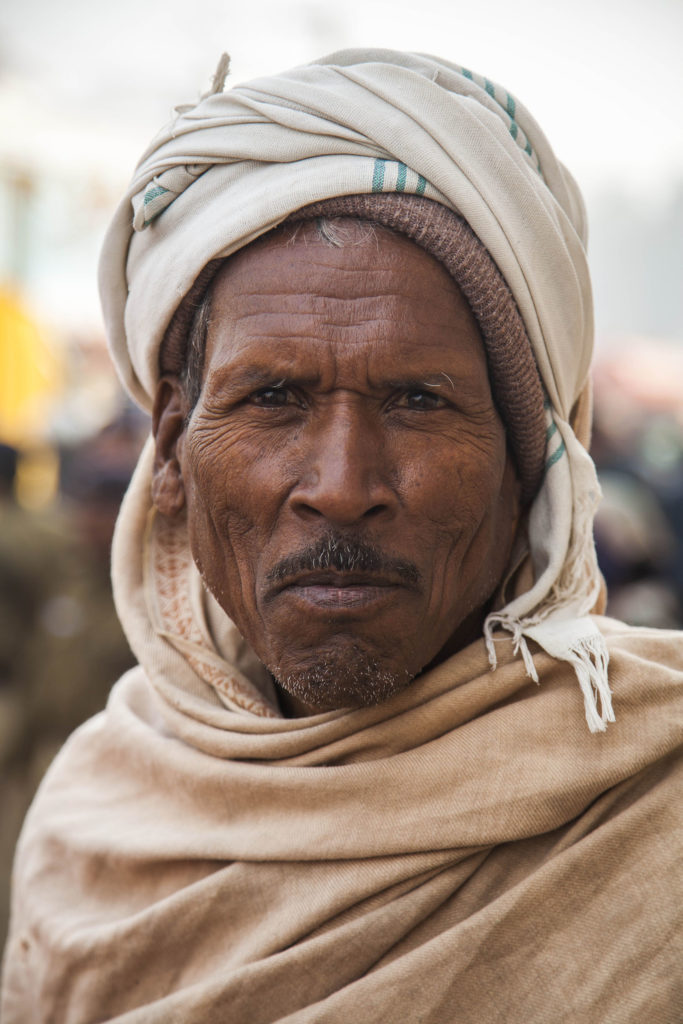 Indian man on street in Ghazipur, India copy