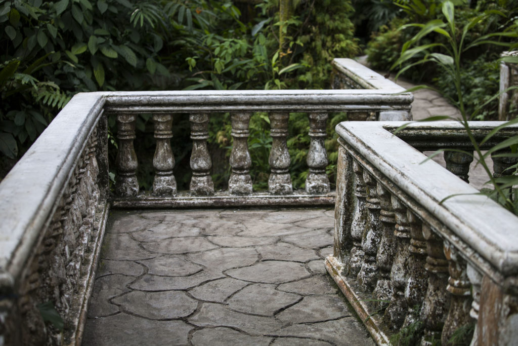 Pathway in butterfly park, Kuala Lumpur, Malaysia