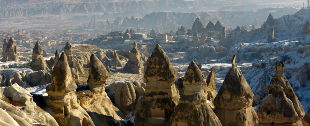 Fairy Chimneys in Cappadocia Turkey