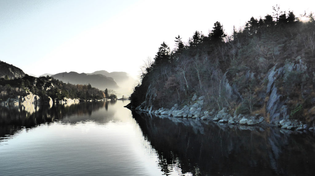 The Fjords near Stavanger Norway