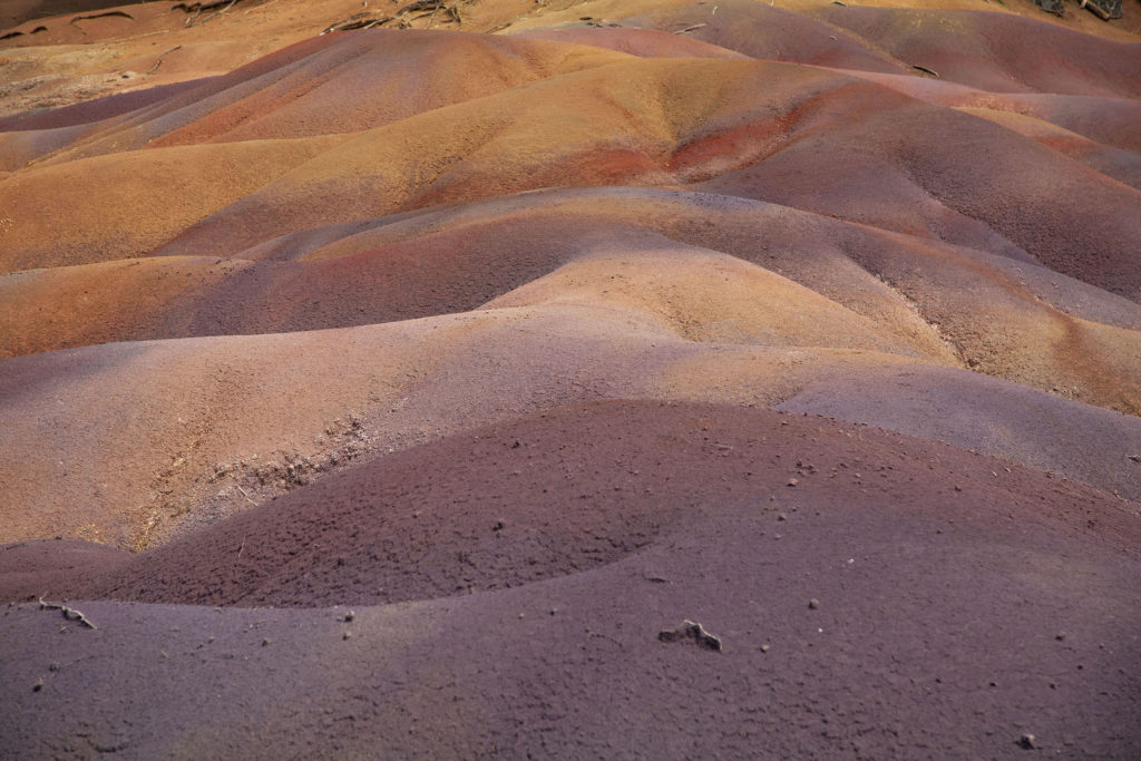 Seven coloured Earth Chamarel Mauritius